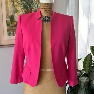 NWT Nine West Size 6 Neon Pink Blazer